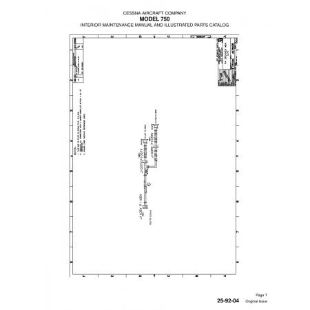 Original Issue (25-92-04) — Cessna 750 Original Issue (25-92-04) — Cessna 750