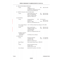 Master Service Manual F1100 for Piper PA-28-161 Aircraft