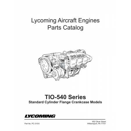 Oil Pump Assembly (TIO-540) Oil Pump Assembly (TIO-540)