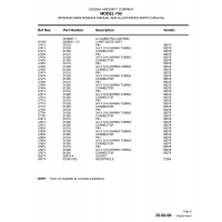 Aviation Part J751V for Cessna 750 Aircraft