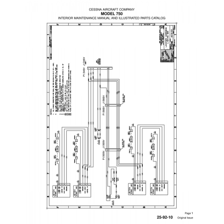 Original Issue (25-92-10) — Cessna 750 Original Issue (25-92-10) — Cessna 750