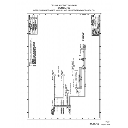 Original Issue (25-93-10) — Cessna 750 Original Issue (25-93-10) — Cessna 750