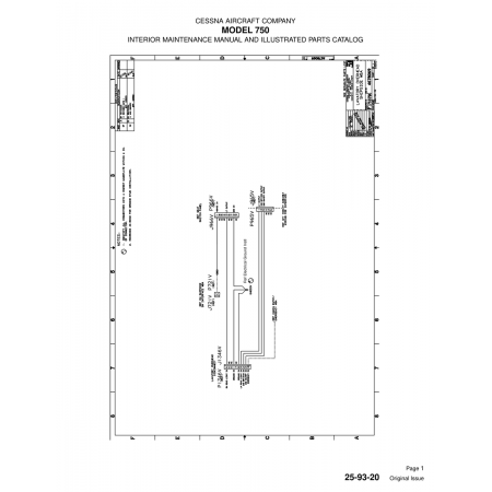 Original Issue (25-93-20) — Cessna 750 Original Issue (25-93-20) — Cessna 750