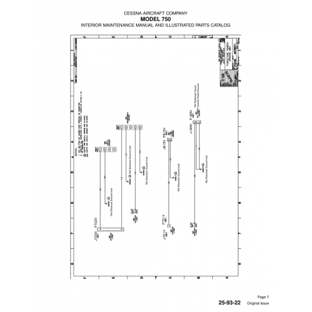 Original Issue (25-93-22) — Cessna 750 Original Issue (25-93-22) — Cessna 750