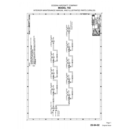Original Issue (25-94-02) — Cessna 750 Original Issue (25-94-02) — Cessna 750