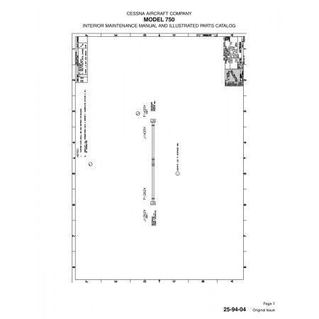 Original Issue (25-94-04) — Cessna 750 Original Issue (25-94-04) — Cessna 750