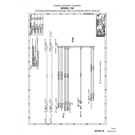 Original Issue (25-94-10) — Cessna 750 Original Issue (25-94-10) — Cessna 750