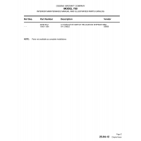 Aviation Part 1043-1-264 for Cessna 750 Aircraft Aviation Part 1043-1-264 for Cessna 750 Aircraft