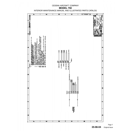 Original Issue (25-96-04) — Cessna 750 Original Issue (25-96-04) — Cessna 750