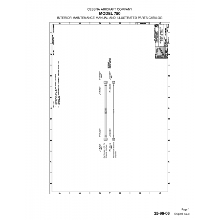 Original Issue (25-96-06) — Cessna 750 Original Issue (25-96-06) — Cessna 750