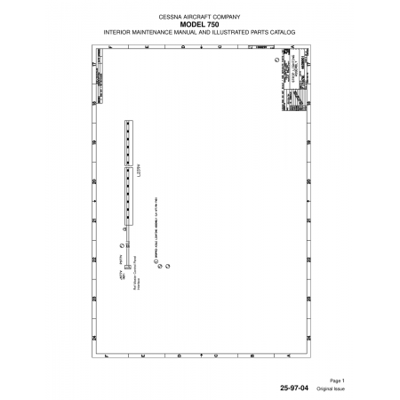 Original Issue (25-97-04) — Cessna 750 Original Issue (25-97-04) — Cessna 750