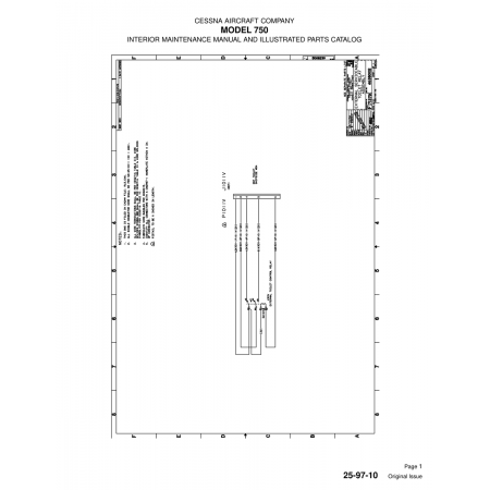 Original Issue (25-97-10) — Cessna 750