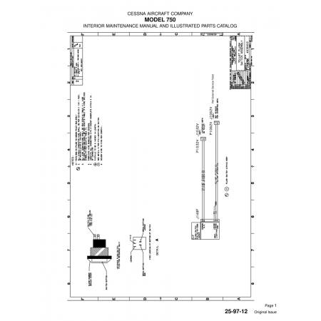 Original Issue (25-97-12) — Cessna 750 Original Issue (25-97-12) — Cessna 750