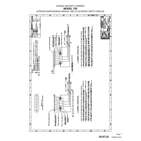 Original Issue (25-97-22) — Cessna 750 Original Issue (25-97-22) — Cessna 750