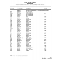Aviation Part J161F for Cessna 750 Aircraft