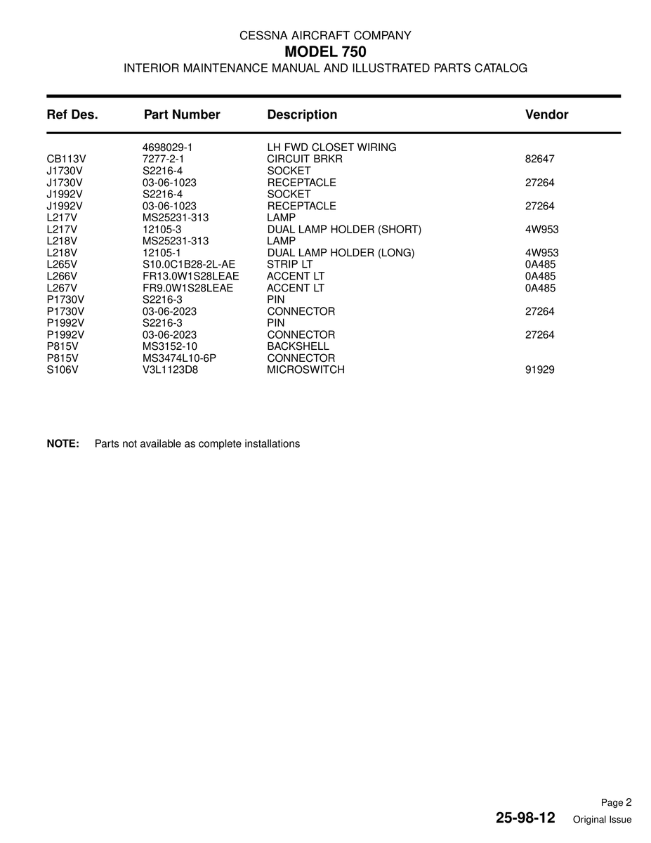 Military-Standard Aviation Hardware MS3152-10 for Cessna 750 Aircraft