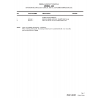 Aviation Part 401412-1 for Cessna 680 Aircraft Aviation Part 401412-1 for Cessna 680 Aircraft