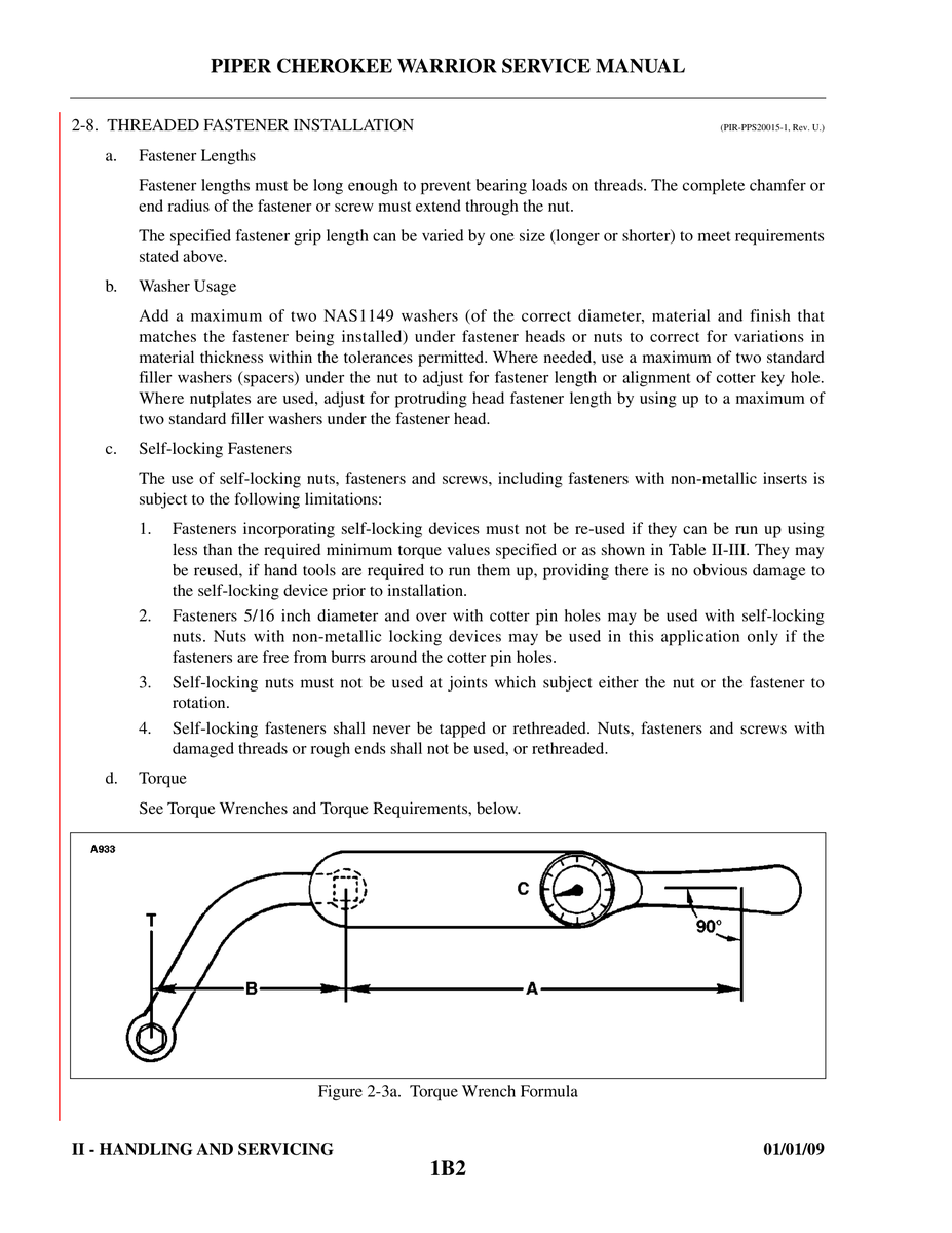 Aviation Part PPS20015-1 for Piper PA-28-161 Aircraft