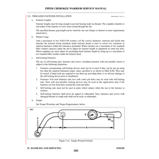Add a maximum of two washers NAS1149 for Piper PA-28-161 Aircraft