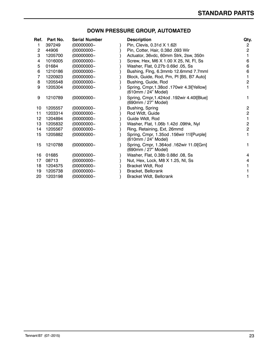 Aviation Part 01684 for Vans Aircraft Inc Rv 7 Aircraft