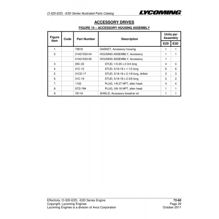 Aviation Part (21A21533-05)