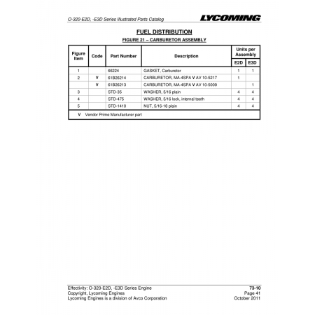 Aviation Part (61B26213) Aviation Part (61B26213)