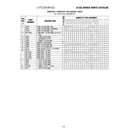 Crankcase Assembly (LW-14792) Crankcase Assembly (LW-14792)