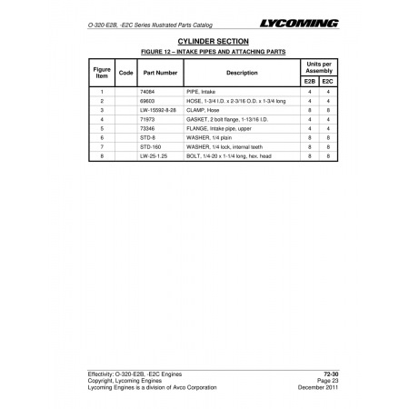 Pipe, Intake (74084) Pipe, Intake (74084)