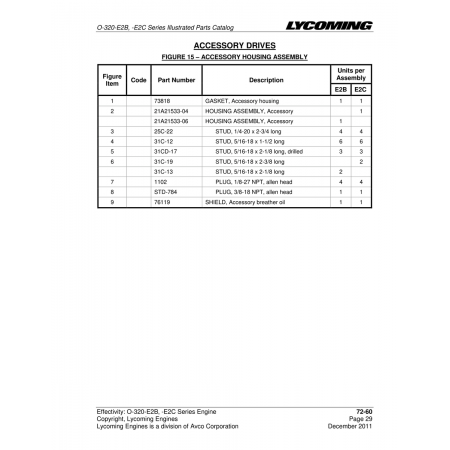 Shield, Accessory breather oil (76119) Shield, Accessory breather oil (76119)