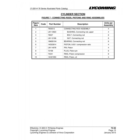 Piston, 9.00:1 compression ratio (14D23914) Piston, 9.00:1 compression ratio (14D23914)