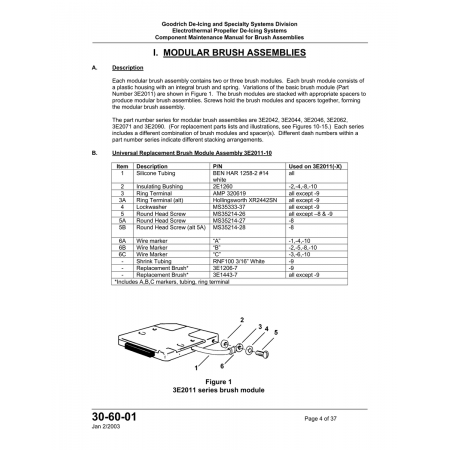 Replacement Brush (3E1443-7) Replacement Brush (3E1443-7)