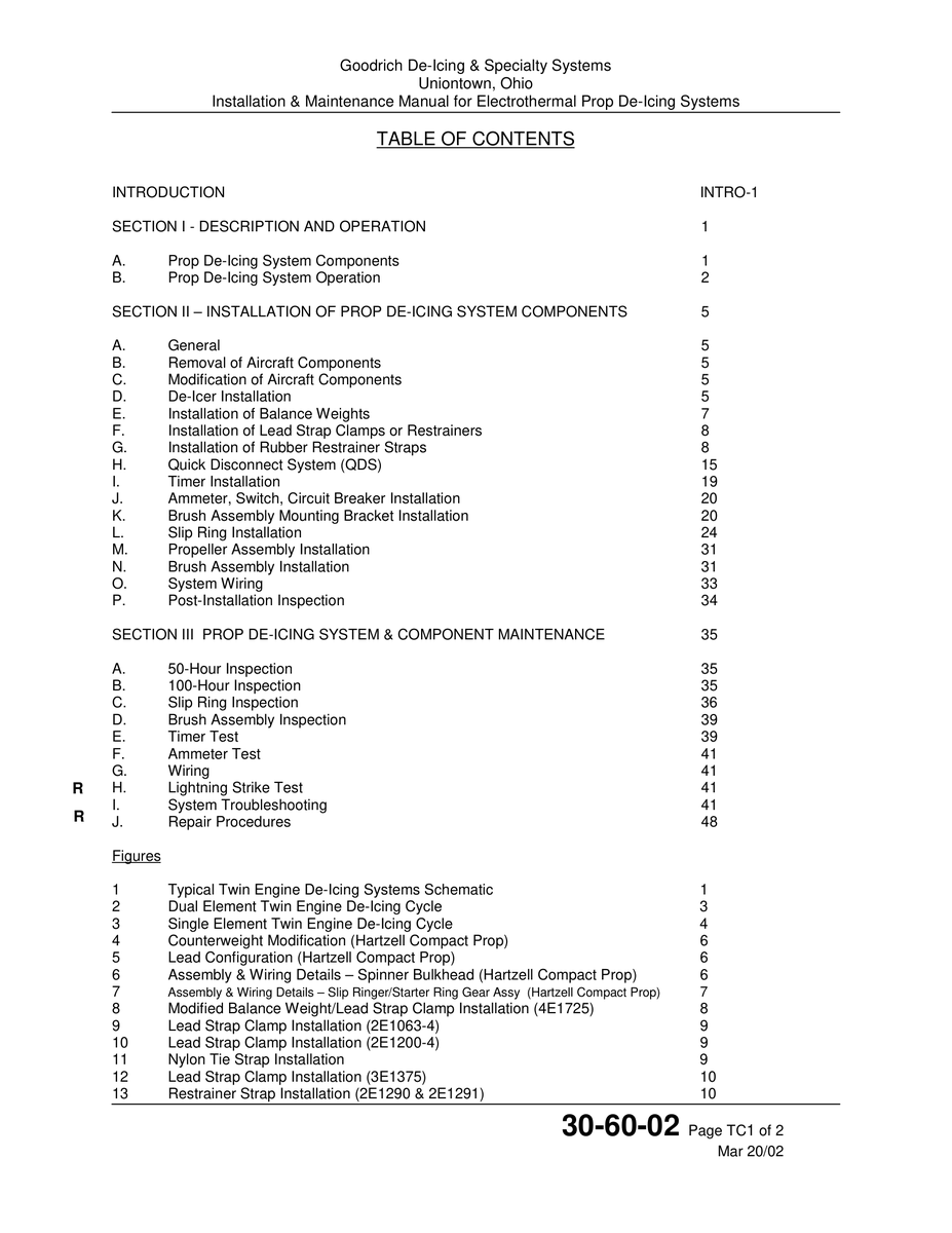 Page TC1 of 2 30-60-02