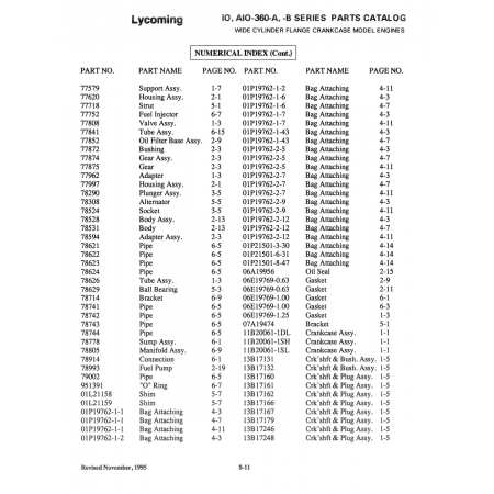 Aviation Part (0IPI9762-1-6)