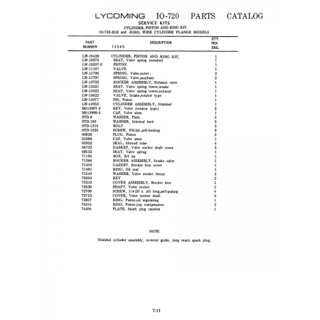 Aviation Part (LW-15426)