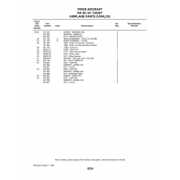 Aviation Part 63484-00 for Piper PA-28-161 Aircraft Aviation Part 63484-00 for Piper PA-28-161 Aircraft