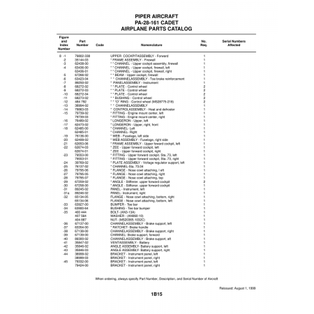 Aviation Part (89300-02) — Piper PA-28-161