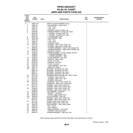 Aviation Part (62426-06) — Piper PA-28-161