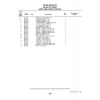Aviation Part 35162-00 for Piper PA-28-161 Aircraft