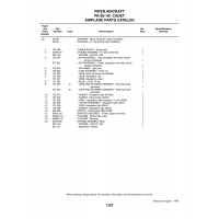 Aviation Part 69669-175 for Piper PA-28-161 Aircraft Aviation Part 69669-175 for Piper PA-28-161 Aircraft