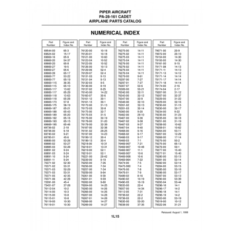 Aviation Part (76269-00) — Piper PA-28-161