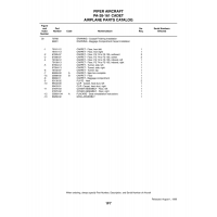 Aviation Part 99433-00 for Piper PA-28-161 Aircraft Aviation Part 99433-00 for Piper PA-28-161 Aircraft