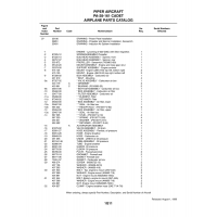 Aviation Part 35464-00 for Piper PA-28-161 Aircraft Aviation Part 35464-00 for Piper PA-28-161 Aircraft