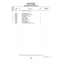 Aviation Part 63901-49 for Piper PA-28-161 Aircraft Aviation Part 63901-49 for Piper PA-28-161 Aircraft