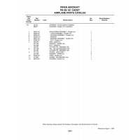 Aviation Part 62831-00 for Piper PA-28-161 Aircraft Aviation Part 62831-00 for Piper PA-28-161 Aircraft
