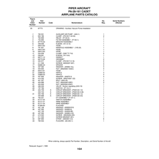 Clamp PS10017-23-52 for Piper PA-28-161 Aircraft