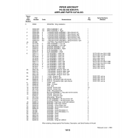 Aviation Part 35641-12 for Piper PA-28-236 Dakota Aircraft Aviation Part 35641-12 for Piper PA-28-236 Dakota Aircraft
