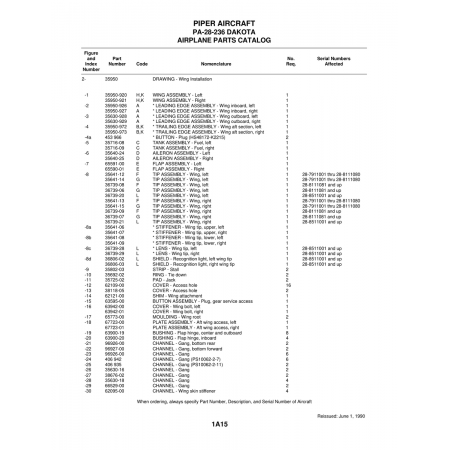 Aviation Part (35641-13) — Piper PA-28-236 Dakota