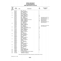 Aviation Part 494-101 for Piper PA-28-236 Dakota Aircraft Aviation Part 494-101 for Piper PA-28-236 Dakota Aircraft