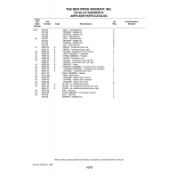 Aviation Part 85416-802 for Piper PA-28-161 Warrior Aircraft Aviation Part 85416-802 for Piper PA-28-161 Warrior Aircraft