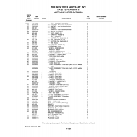 Aviation Part 63036-03 for Piper PA-28 Cherokee Aircraft Aviation Part 63036-03 for Piper PA-28 Cherokee Aircraft